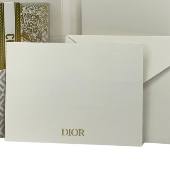 Christian Dior Gold and White Stationery Set - Picture 4 of 10